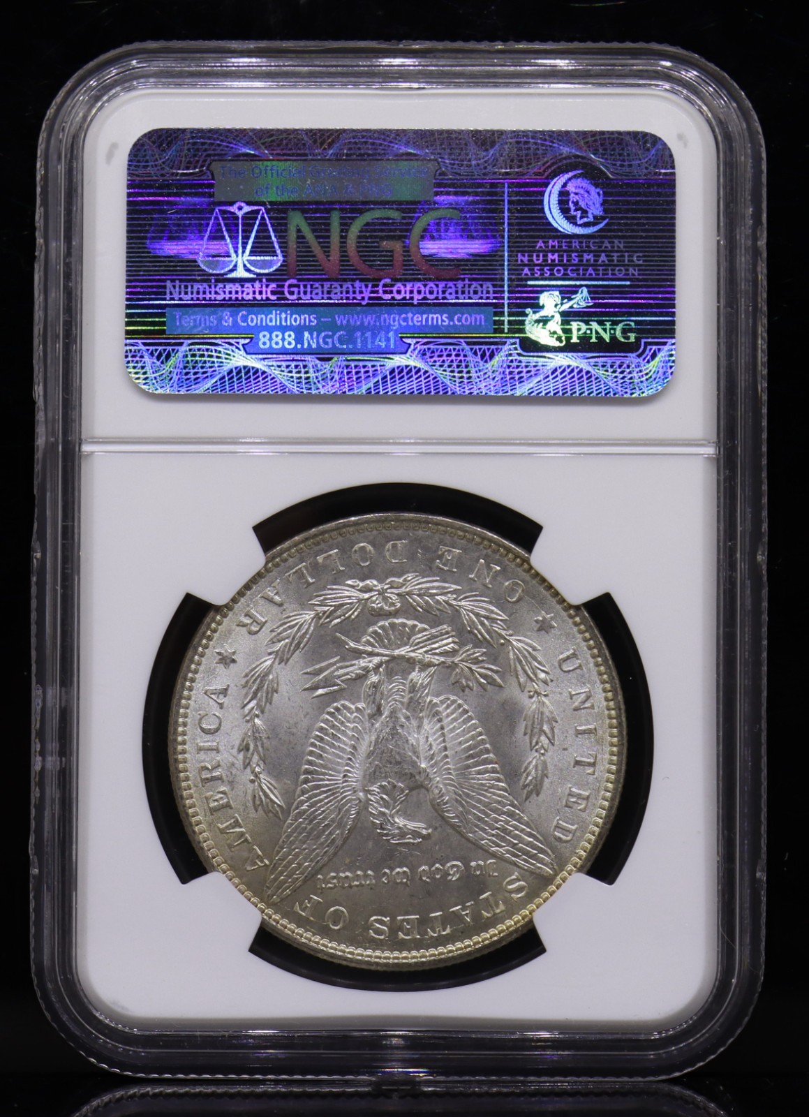 1887 Morgan Dollar NGC MS63