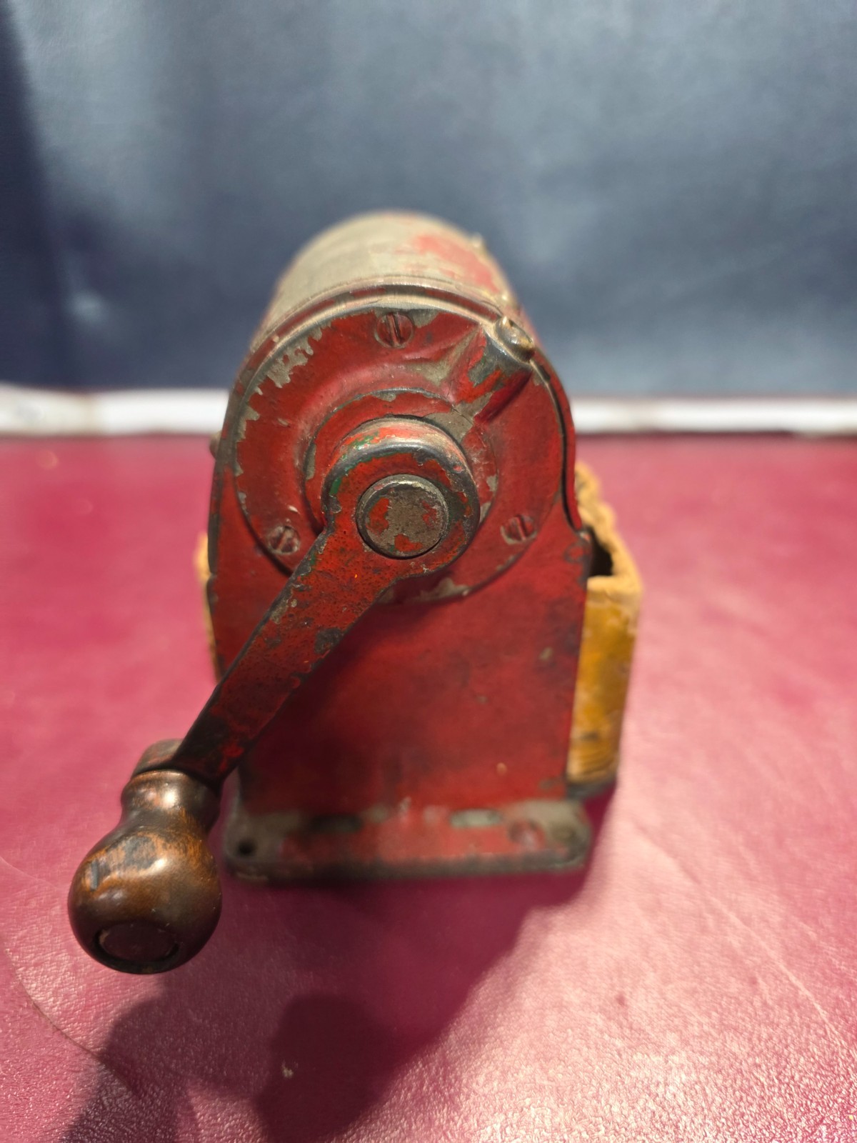 Antique 1920s "Wizard" Pencil Sharpener, Automatic Pencil Sharpening Co, Chicago