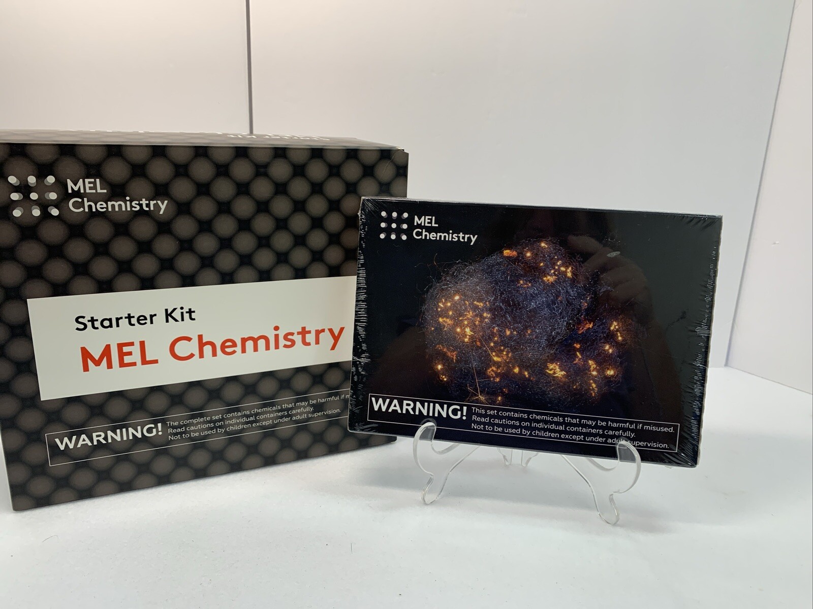 MEL Chemistry Starter Kit NEW Open Box w/o Manual; But will it burn? Kit Incld