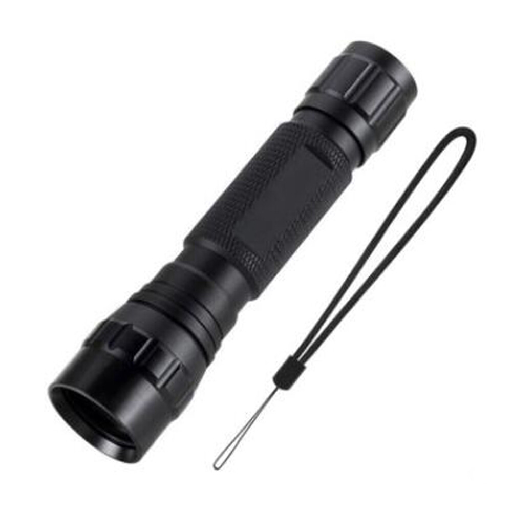 501B Black Light 365nm Aluminum Alloy UV Flashlight Outdoor Hunting Searchlight