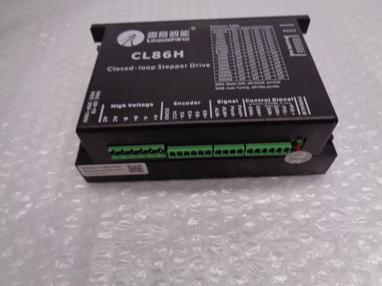 LEADSHINE CL86H-PLC CLOSED LOOP STEPPER DRIVE NSNP.