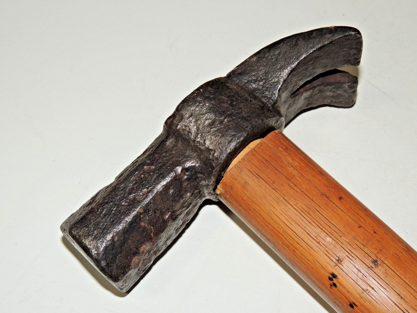 Antique Hand Forged, Blacksmith Claw Hammer, Nail Pull, Primitive