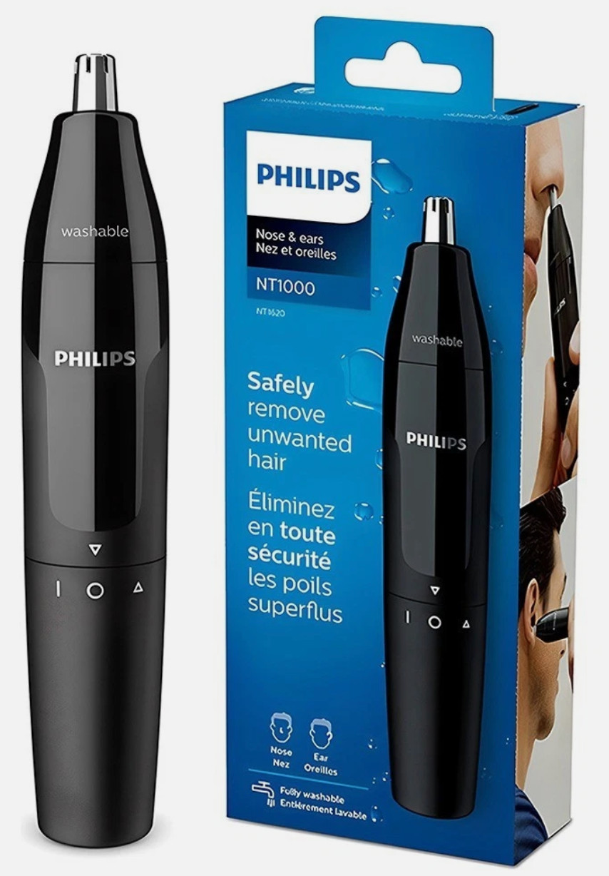 Philips Safe Blade Waterproof Nose and Ear Hair Trimmer (NT1620/15)