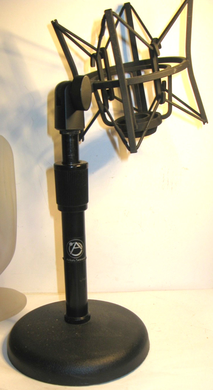 ATLAS Desk Mic Microphone Stand and Shock Mount lot