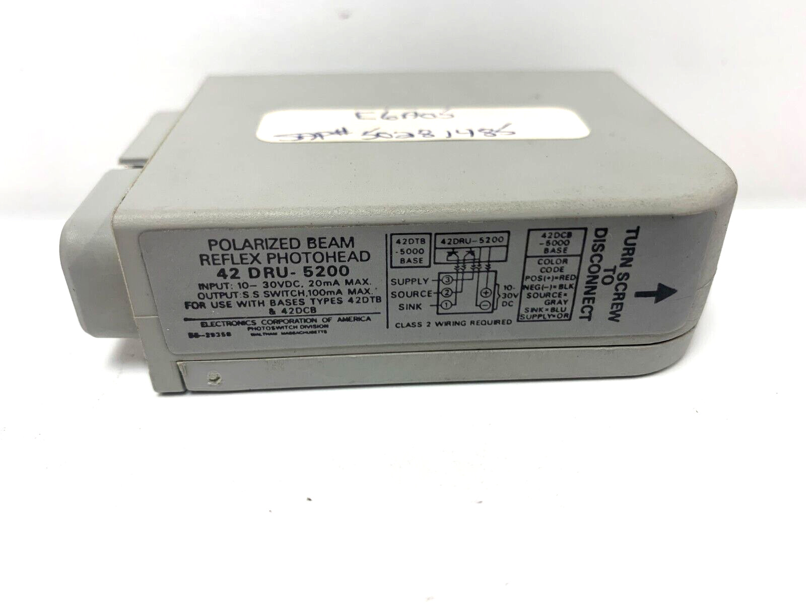 ALLEN BRADLEY 42 DRU-5200 POLARIZED BEAM