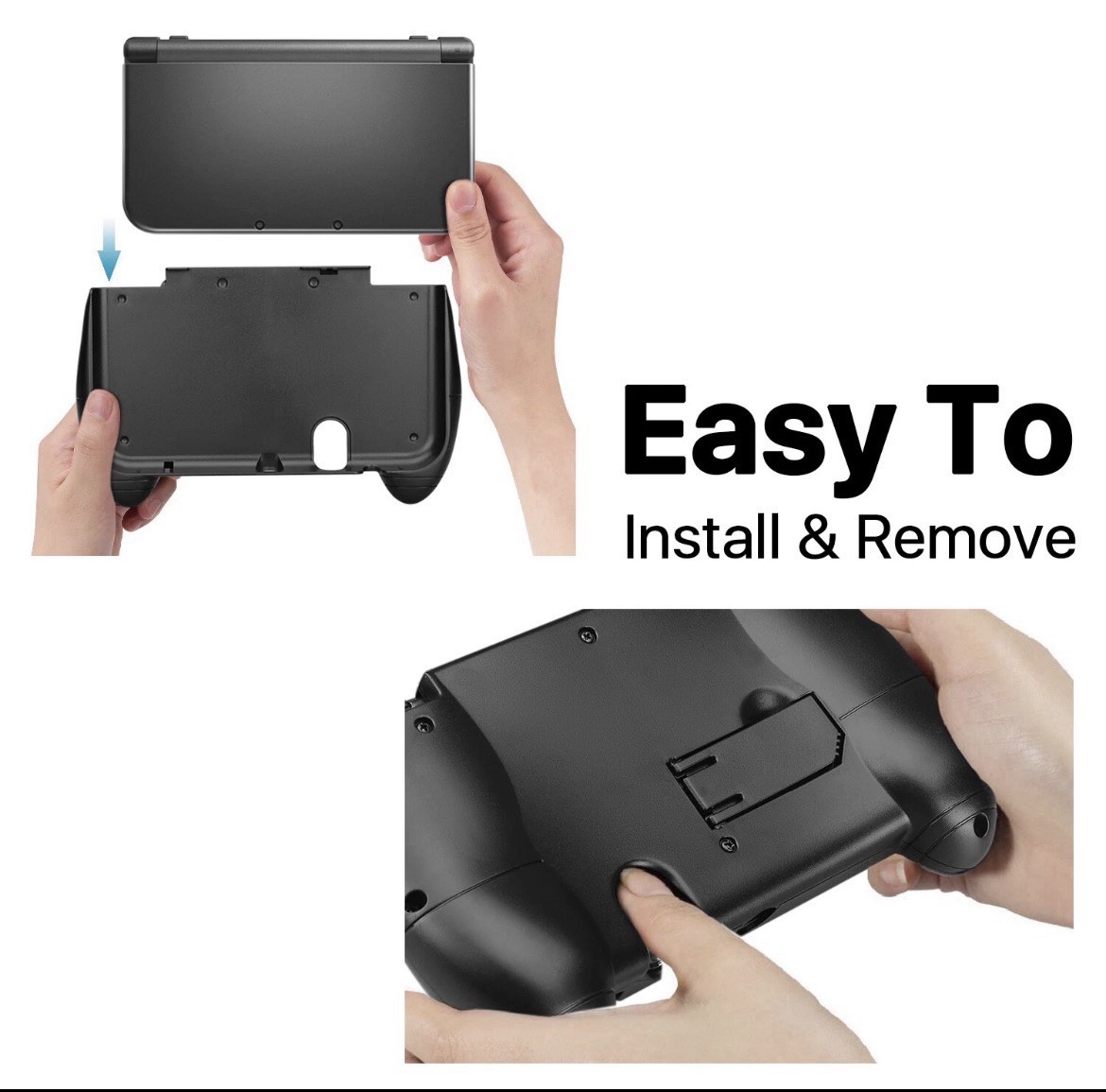 Nintendo New 3DS XL Hand Grip Protective Cover Controller Grip Case