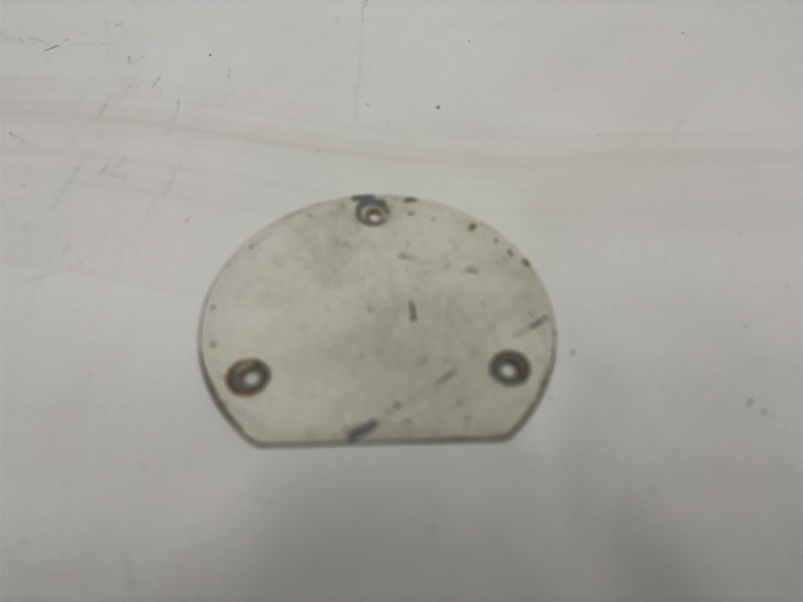 66 Cessna 150 F Fuel Tank Gauge Sending Unit Access Cover Plate 0523558-1