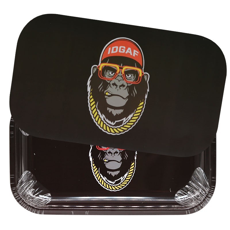 ROLLING TRAY WITH MAGNETIC LID-10 X 6 INCH