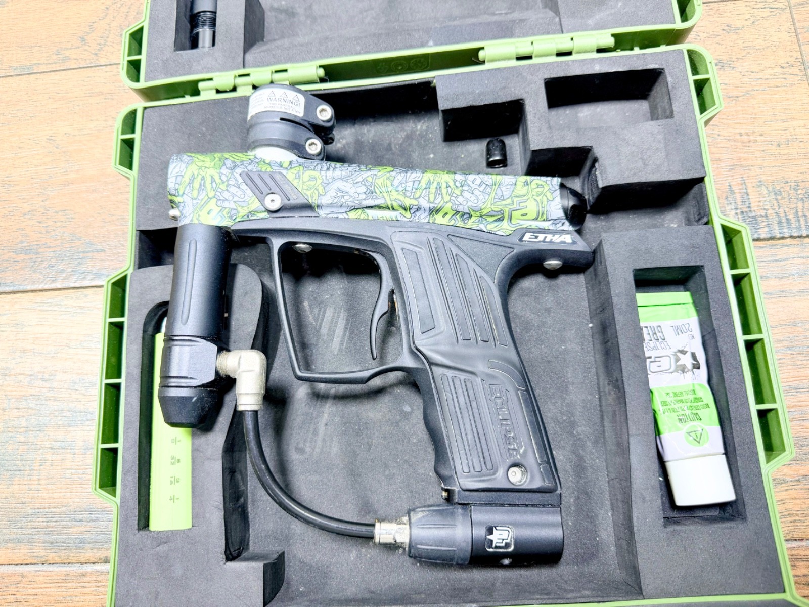 Planet Eclipse ETHA 1 Paintball Marker With Original Case Y316