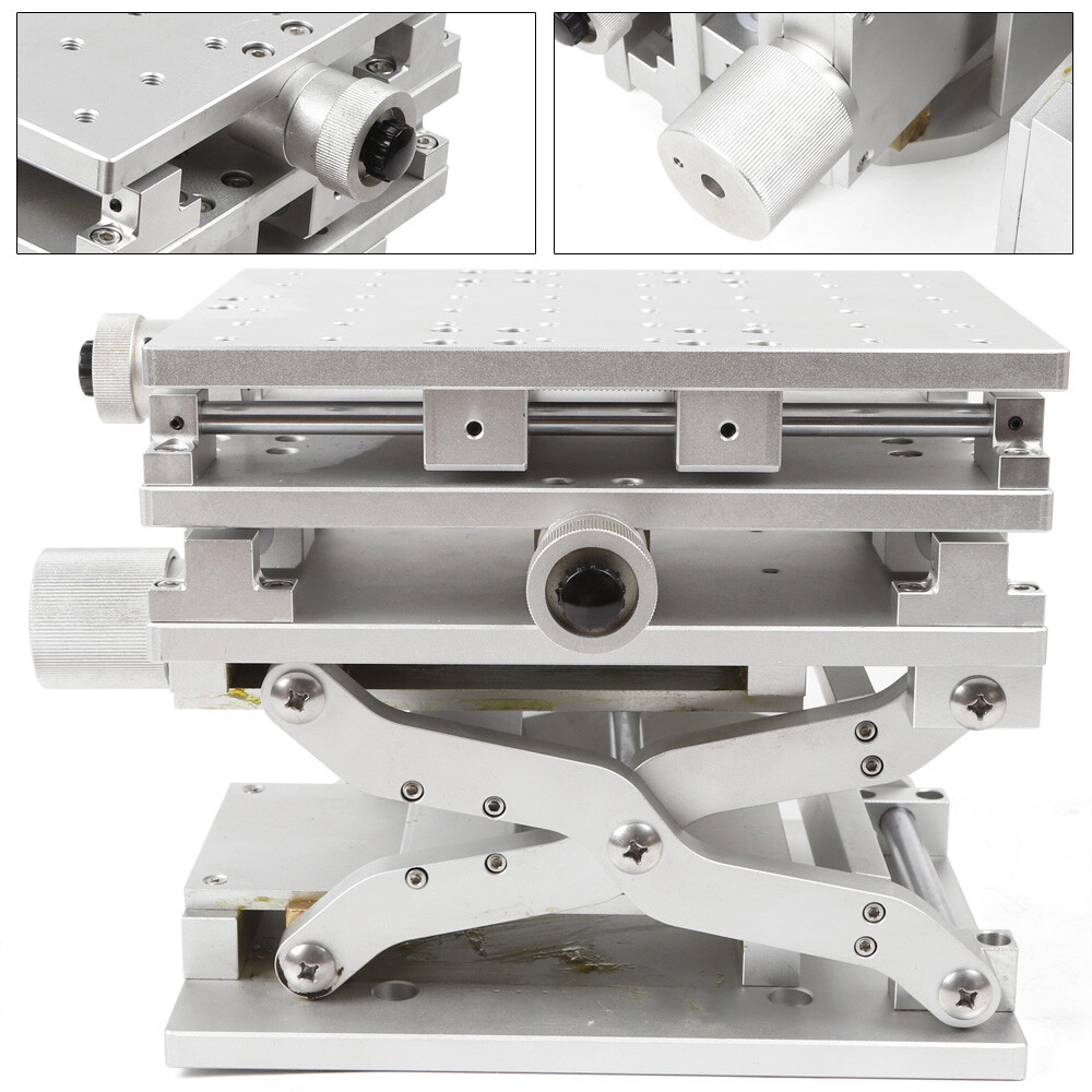 Optical Lab XYZ Axis 3D Workbench 3 Axis Moving Work Table Laser Marking Machine