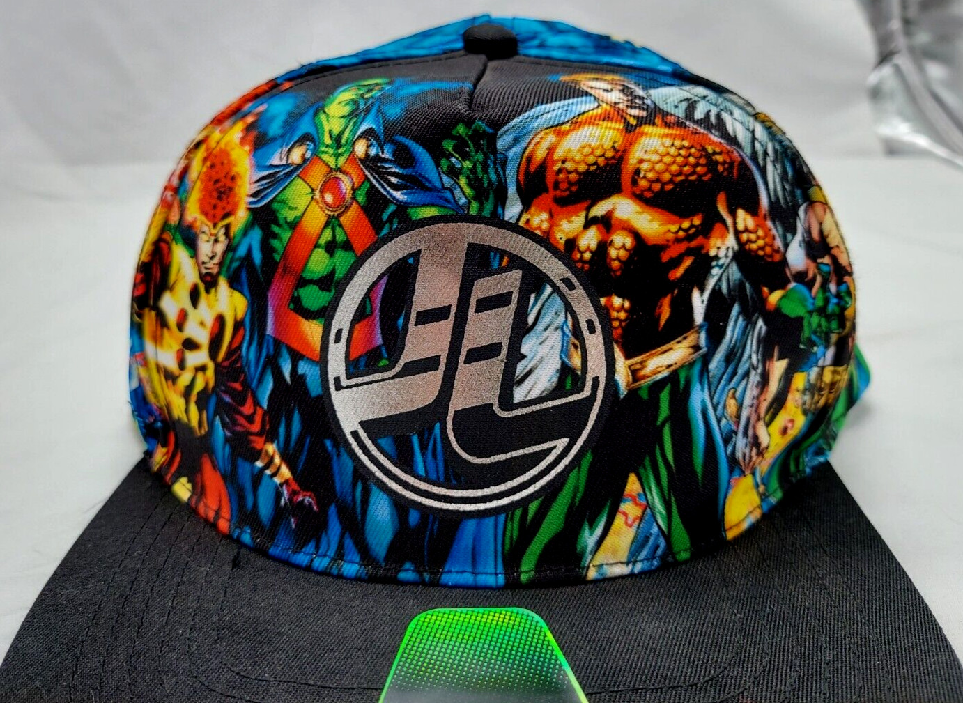 DC JLA Justice League Youth Multi-Colored Snap Back Hat