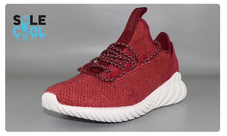 Adidas Originals Tubular Doom Primeknit Red Sneakers BY3560