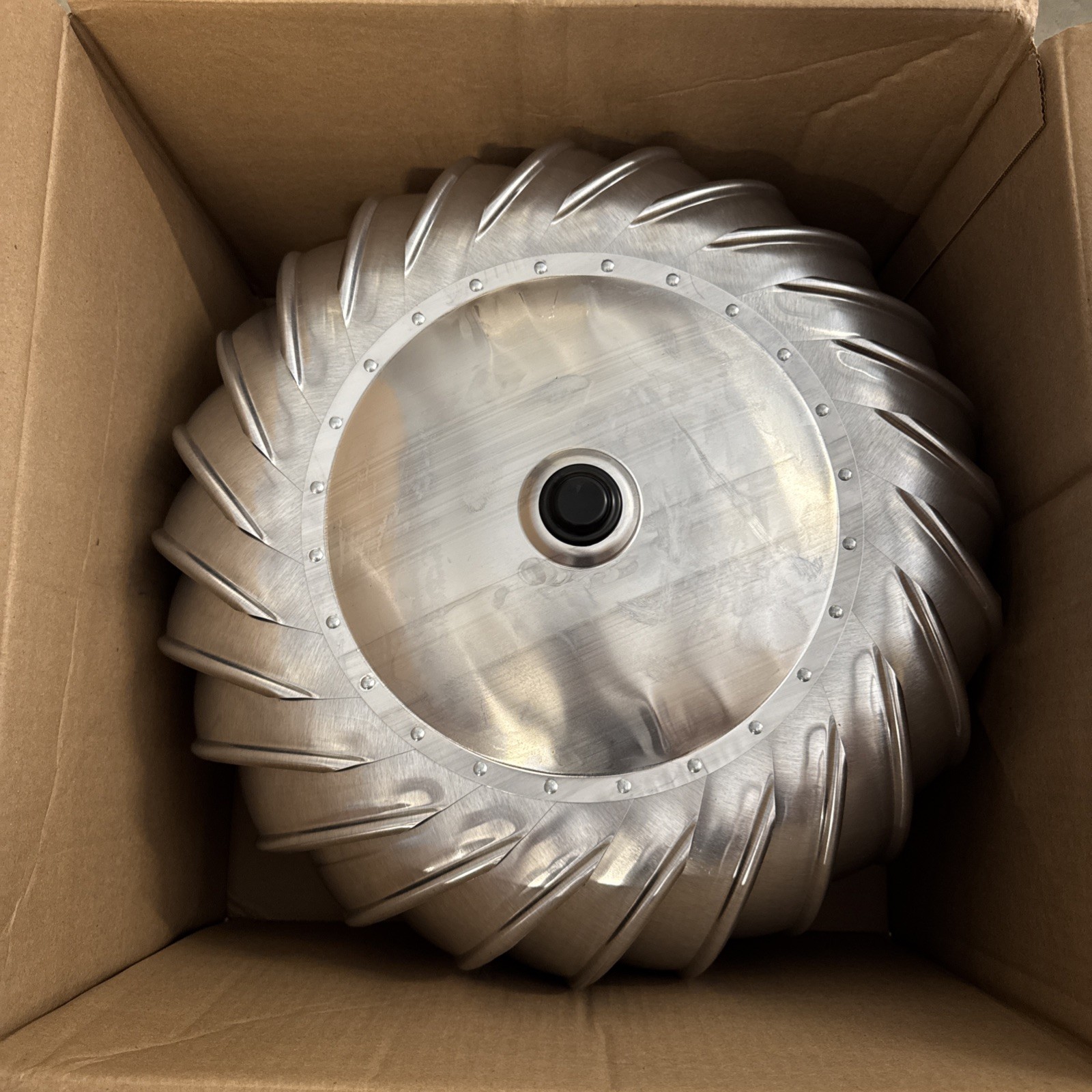 Master Flow 12in Galvanized Replacement Head.