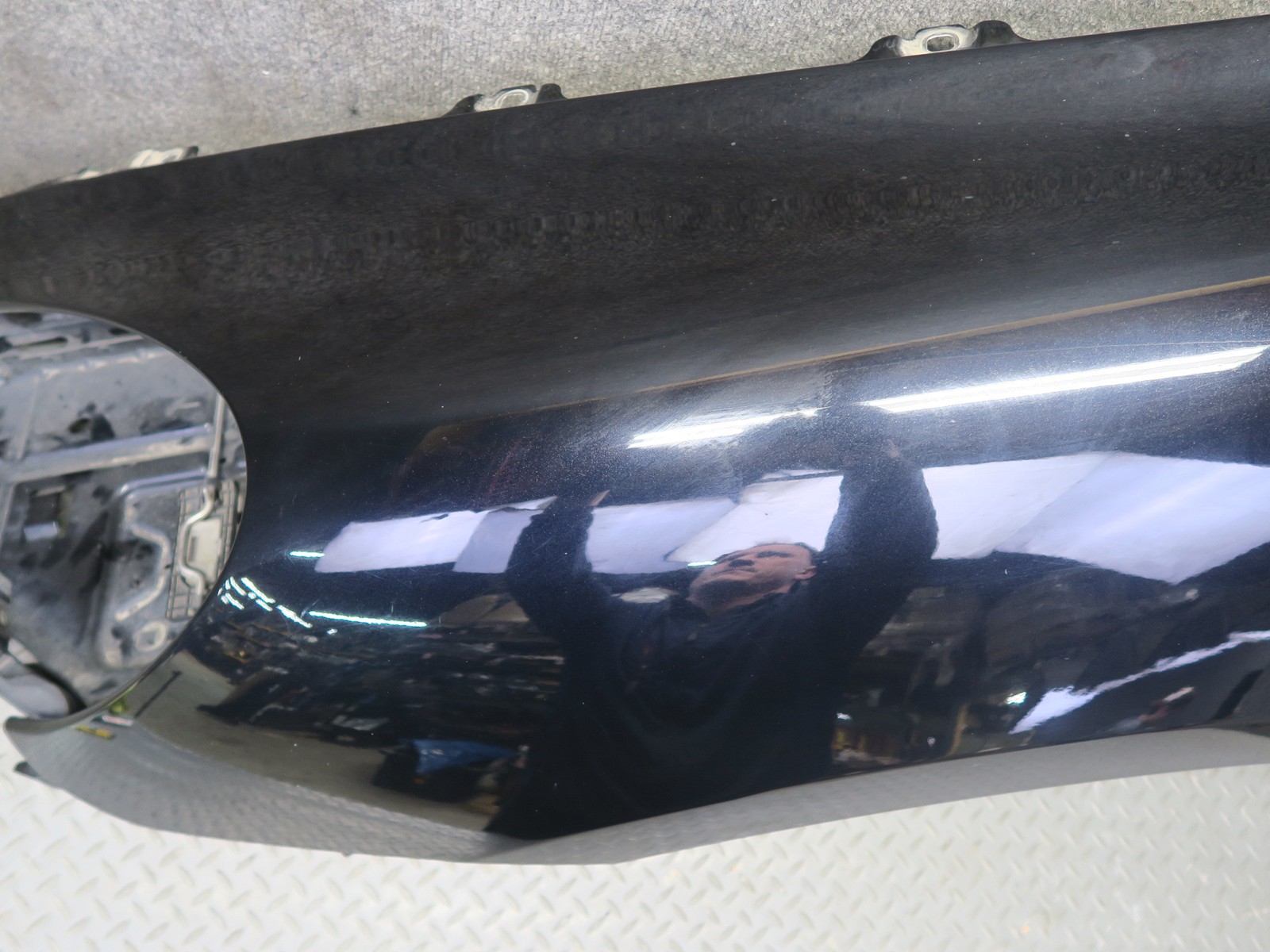 2011-2014 PORSCHE CAYENNE 958 FRONT LEFT DRIVER SIDE FENDER PANEL COVER BLACK
