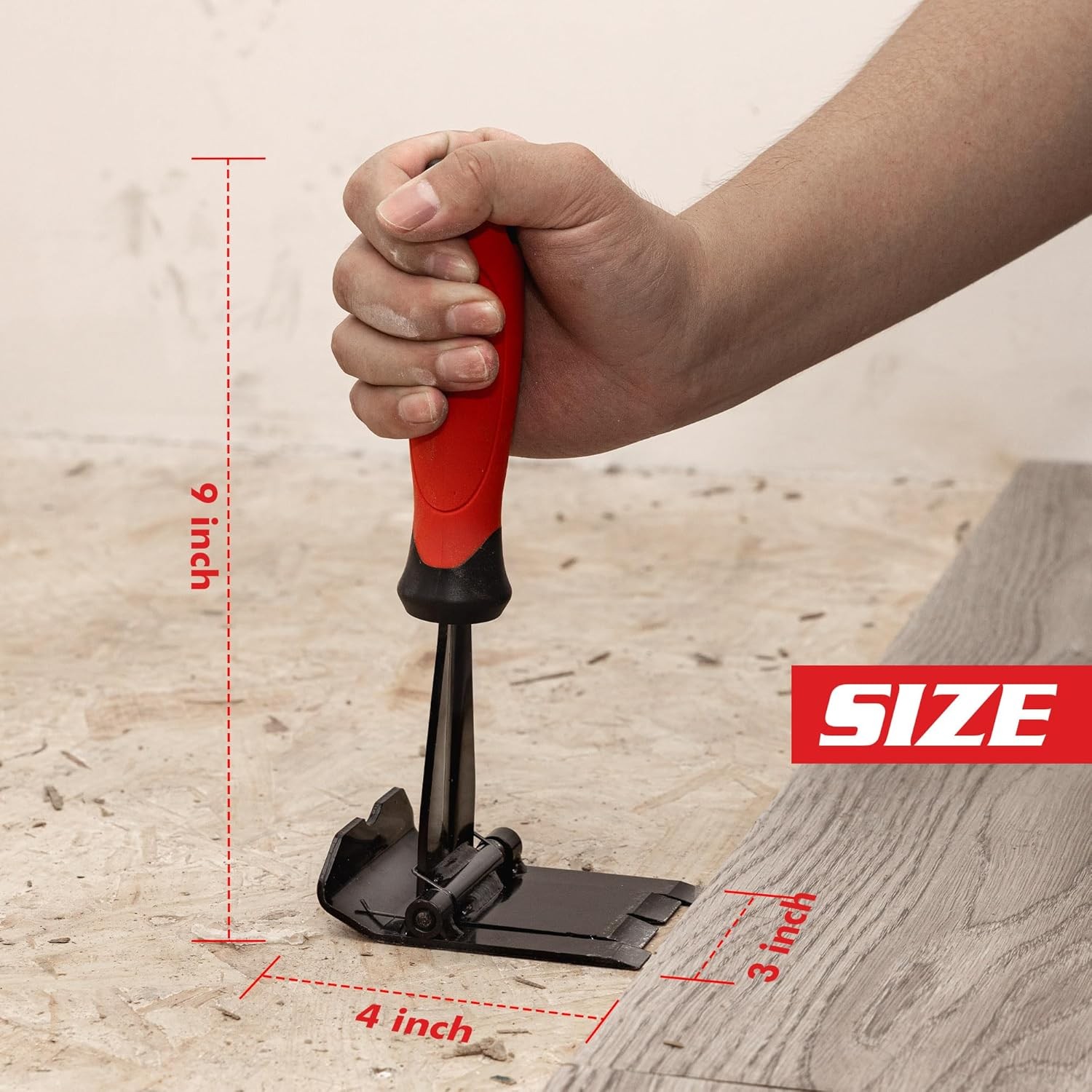 Goldblatt Trim Puller Removal Multi-Tool for Flooring Baseboard Molding Removals