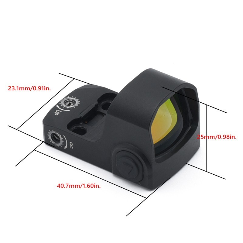Riton MPRD X3 Tactix MPRD 3 MOA Red Dot Sight - RMsc Cut - Black -IN BOX