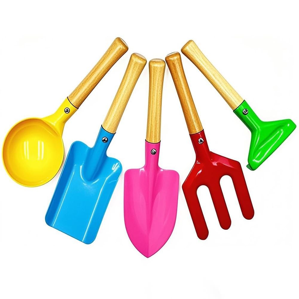 Gardening Tools Trowel, Rake, Shovel, Spoon, Fork for Medium,