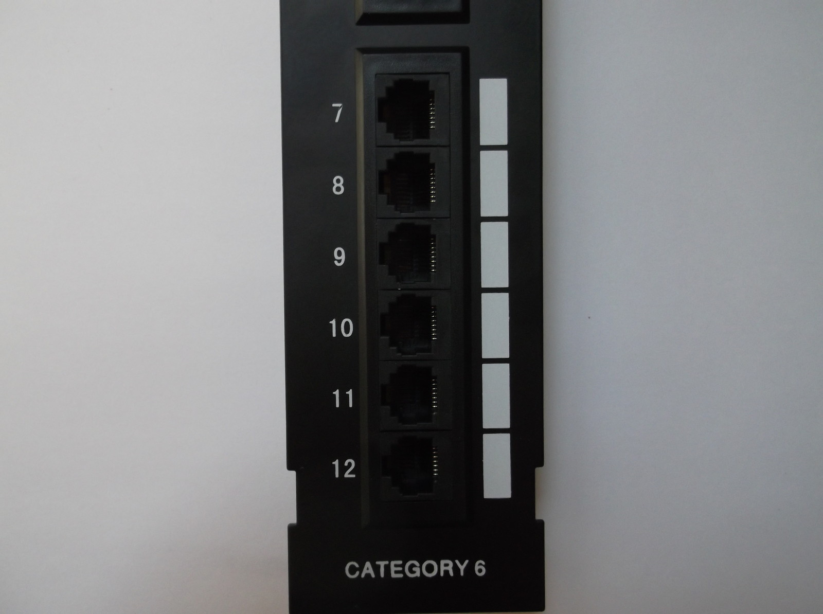 Cat6 12 Port Patch Panel 2 Pcs Pack Free Shipping Tuff Jacks Quality