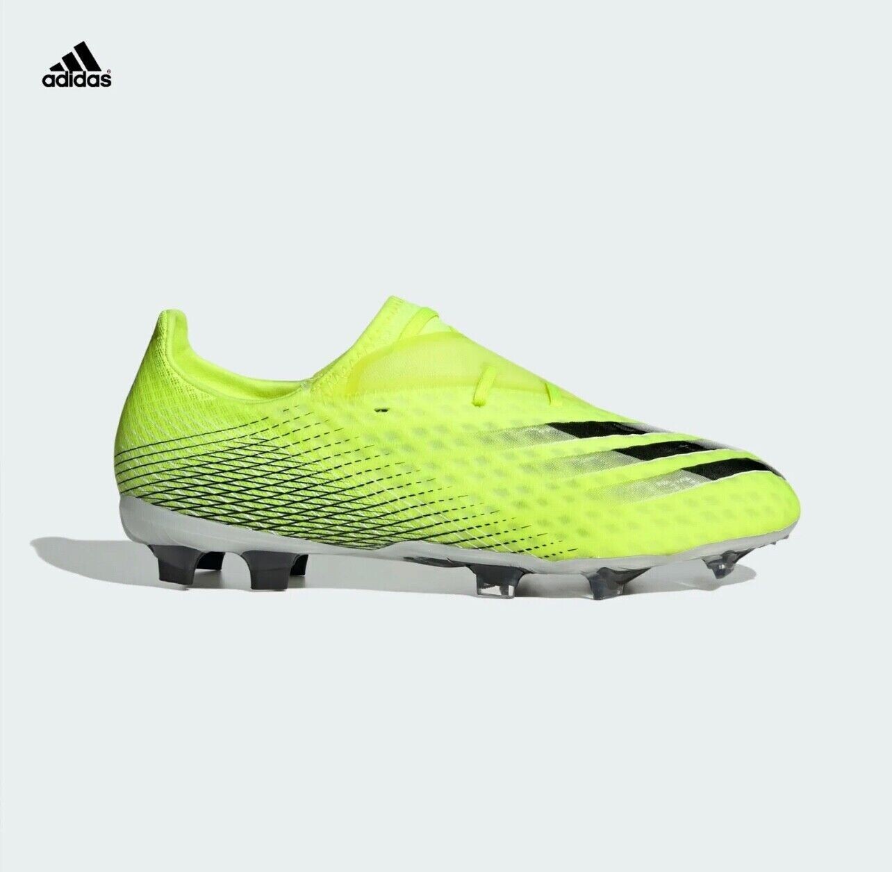 Adidas X Ghosted.2 FG Mens Soccer Cleats Size 7 11 13 Neon Green Black FW6958