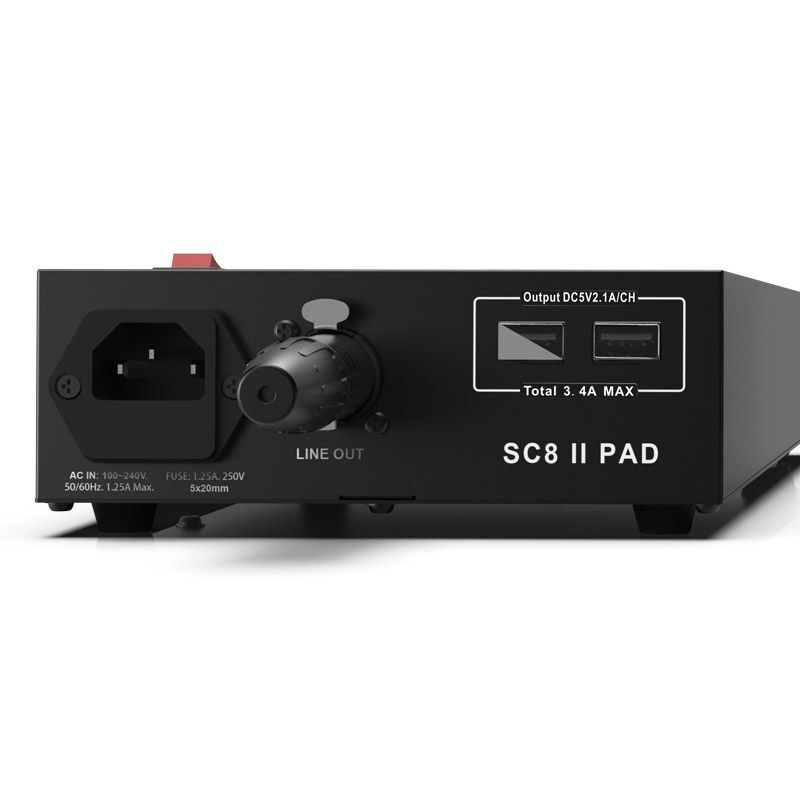 Set of ADJ SC8 II PAD SYSTEM analog controller + 2x Mini Kinta ILS