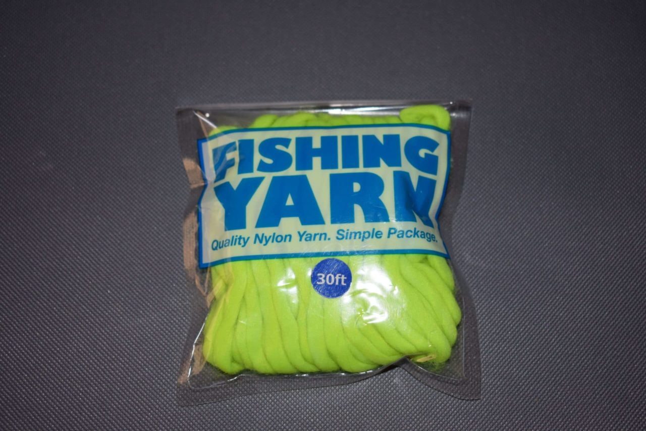 Fishing Yarn Chartreuse Skinny
