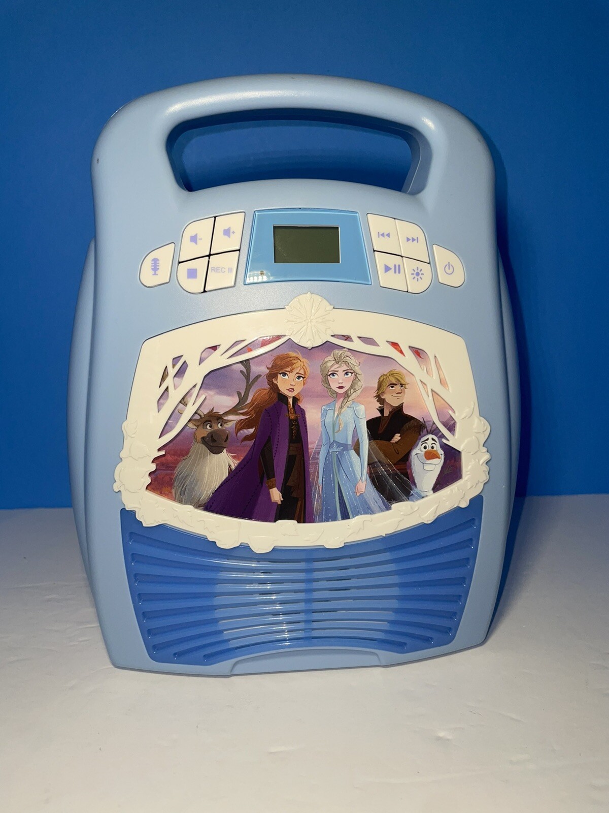 Frozen II Bluetooth MP3 Karaoke System without Microphone Charger Included eKids