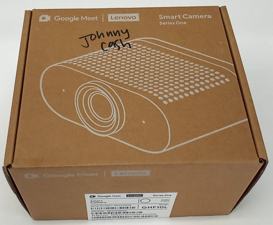 NEW SEALED Lenovo Google Meet Smart Camera Series One GHF10L N1913 C0