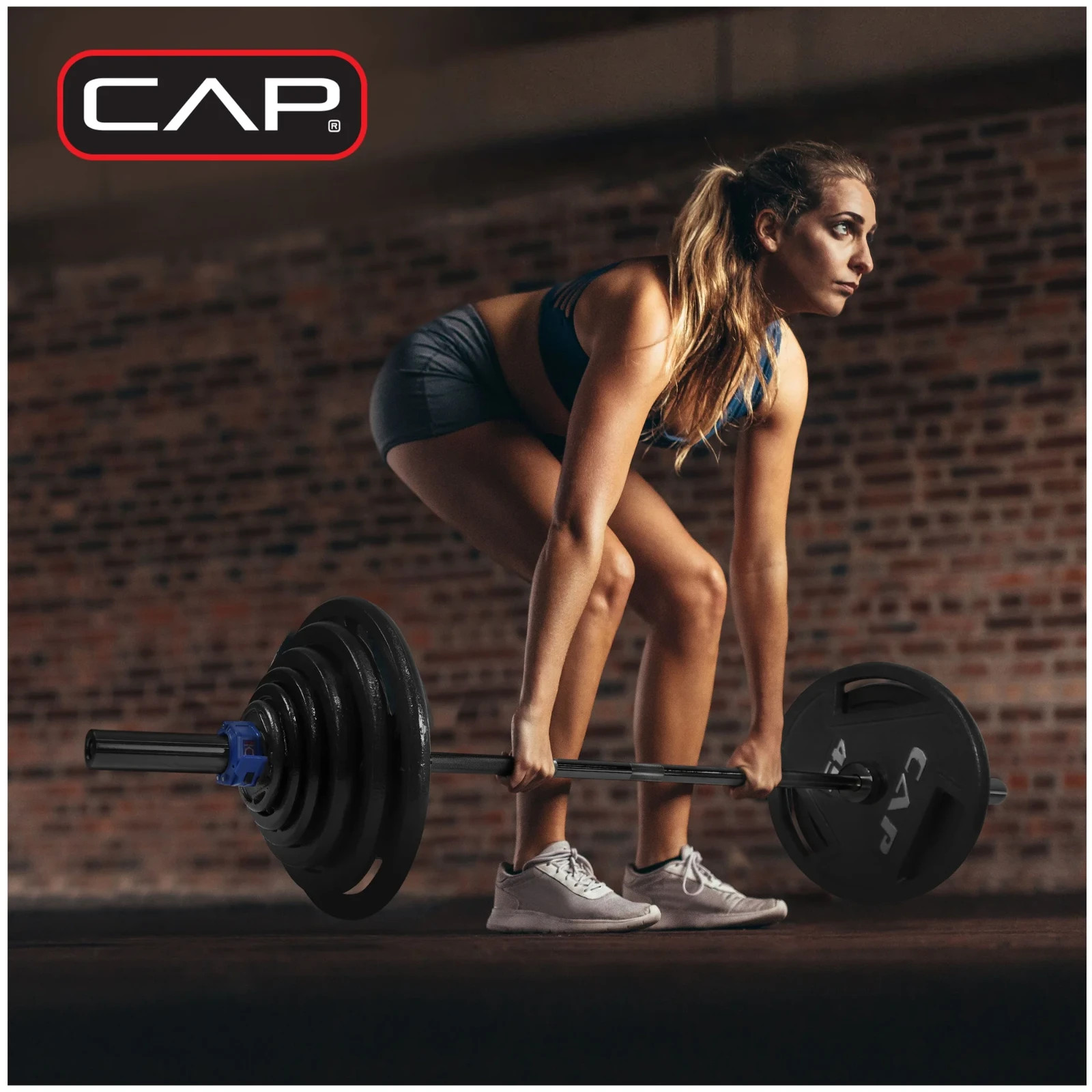 CAP Barbell Olympic Weight Bar, 6 Ft.