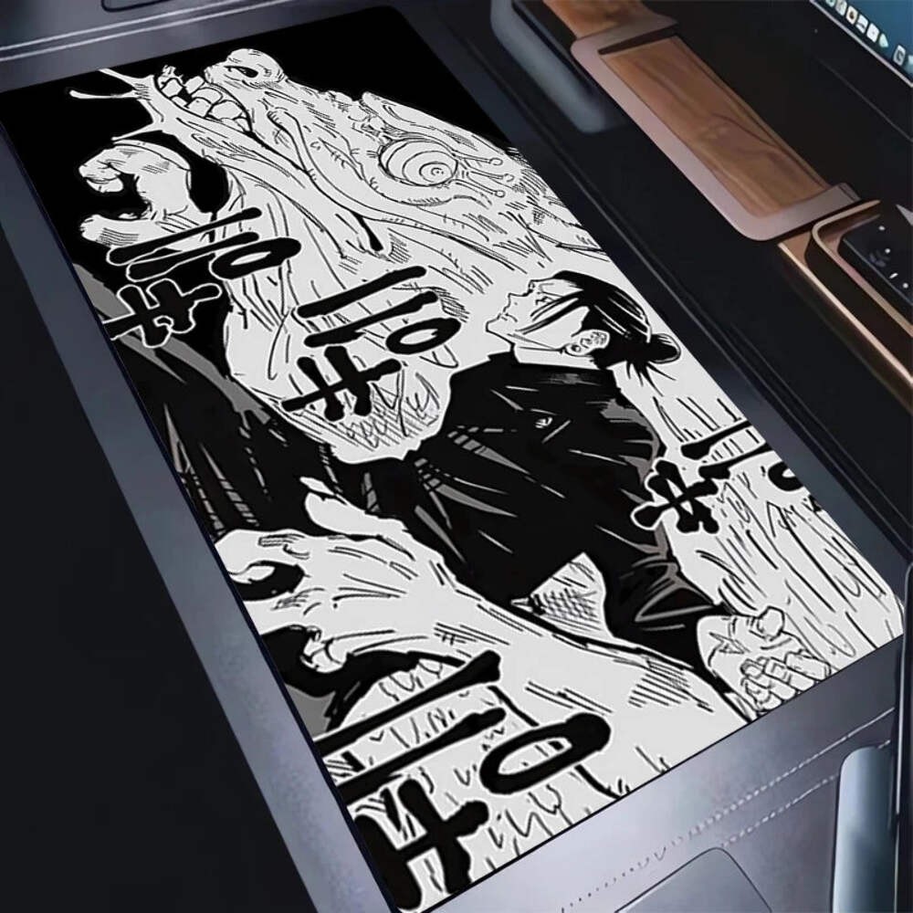 Mouse Pad Jujutsu Kaisen Geto Non-Slip Large Gaming Rubber Mouse Computer Keyboa