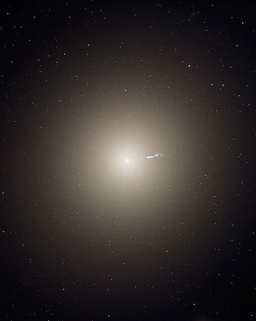 MESSIER 87 ELLIPTICAL GALAXY HUBBLE TELESCOPE 8x10 GLOSSY PHOTO PRINT