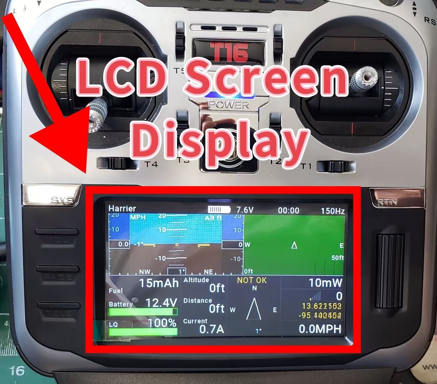 4.3 Inch Replacement LCD Display Screen For Jumper T16 T18  ！