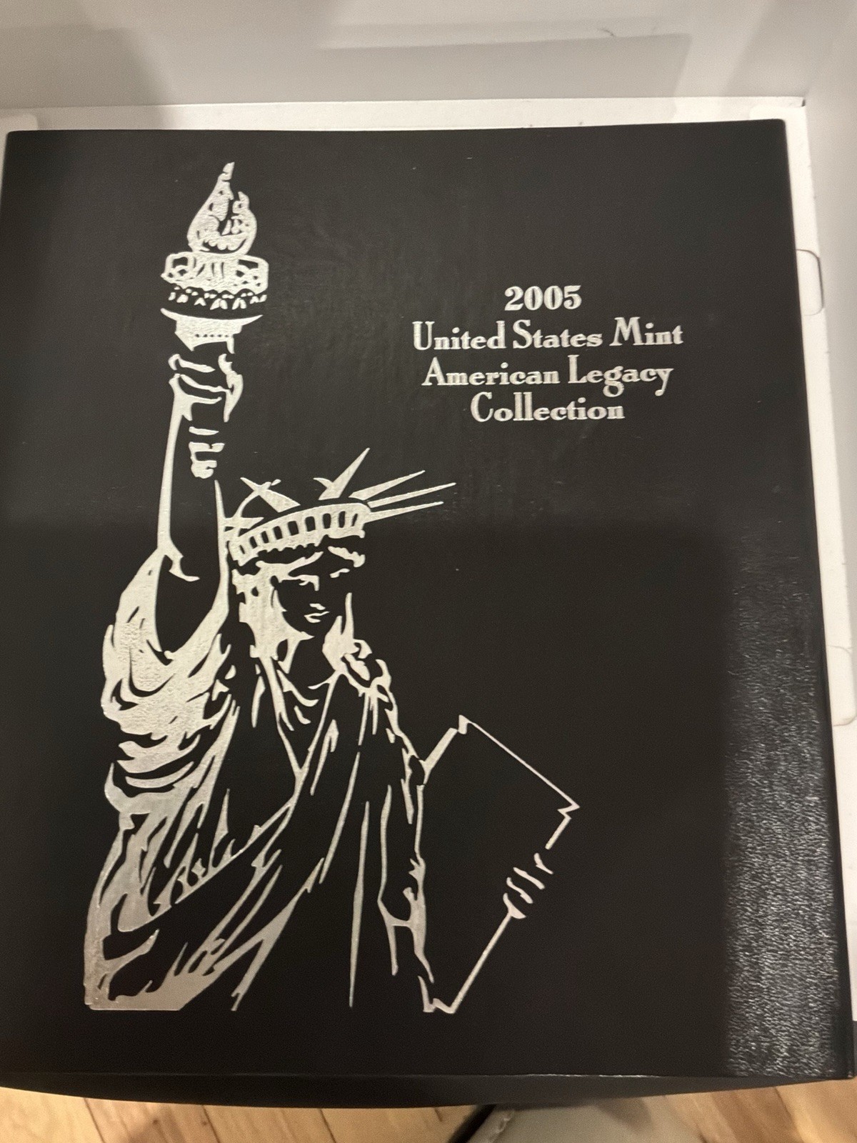 2005 US Mint American Legacy Collection Complete OGP COA 2 Silver Dollars Set