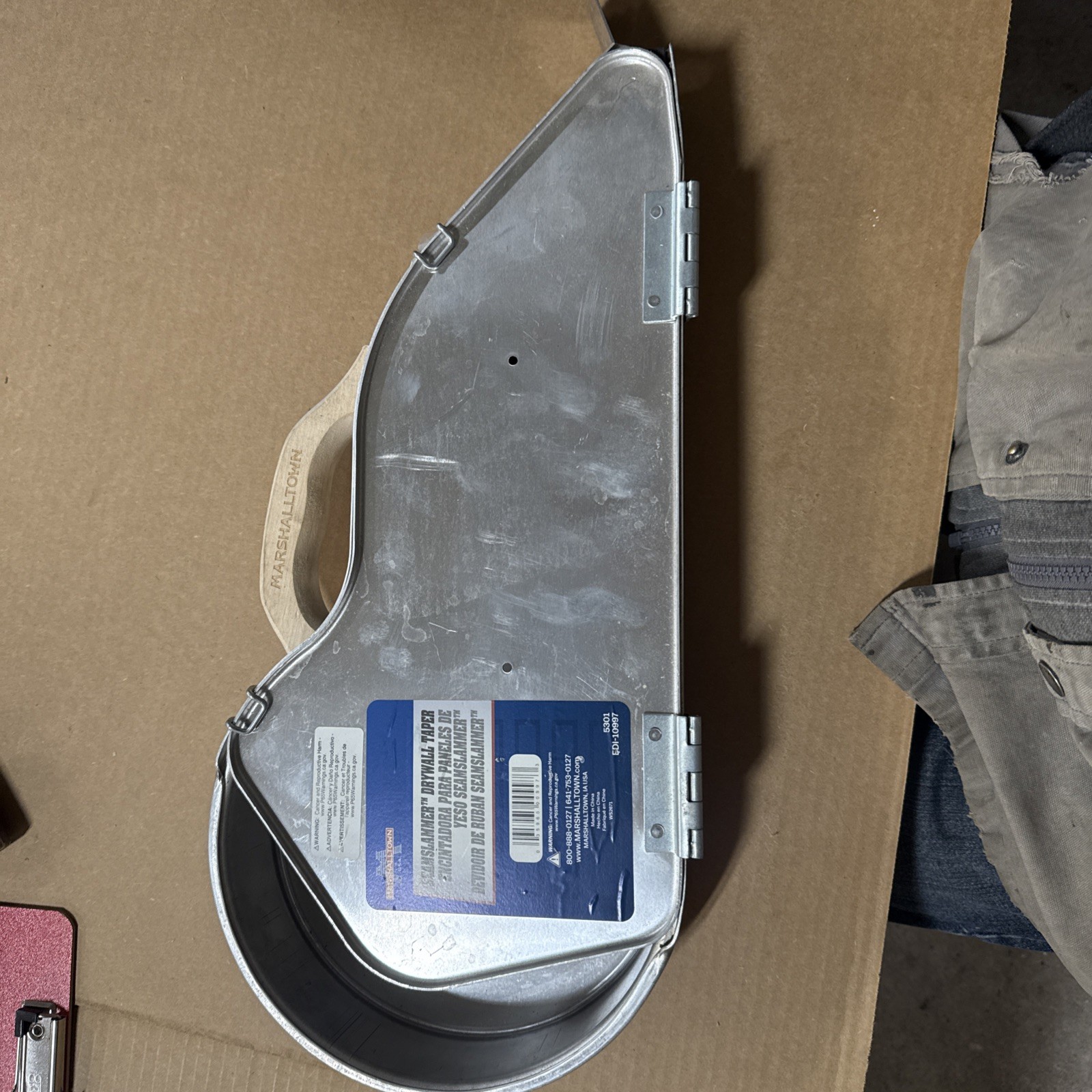 Marshalltown SeamSlammer Drywall Taper Banjo Taping Tool Mud Dispenser