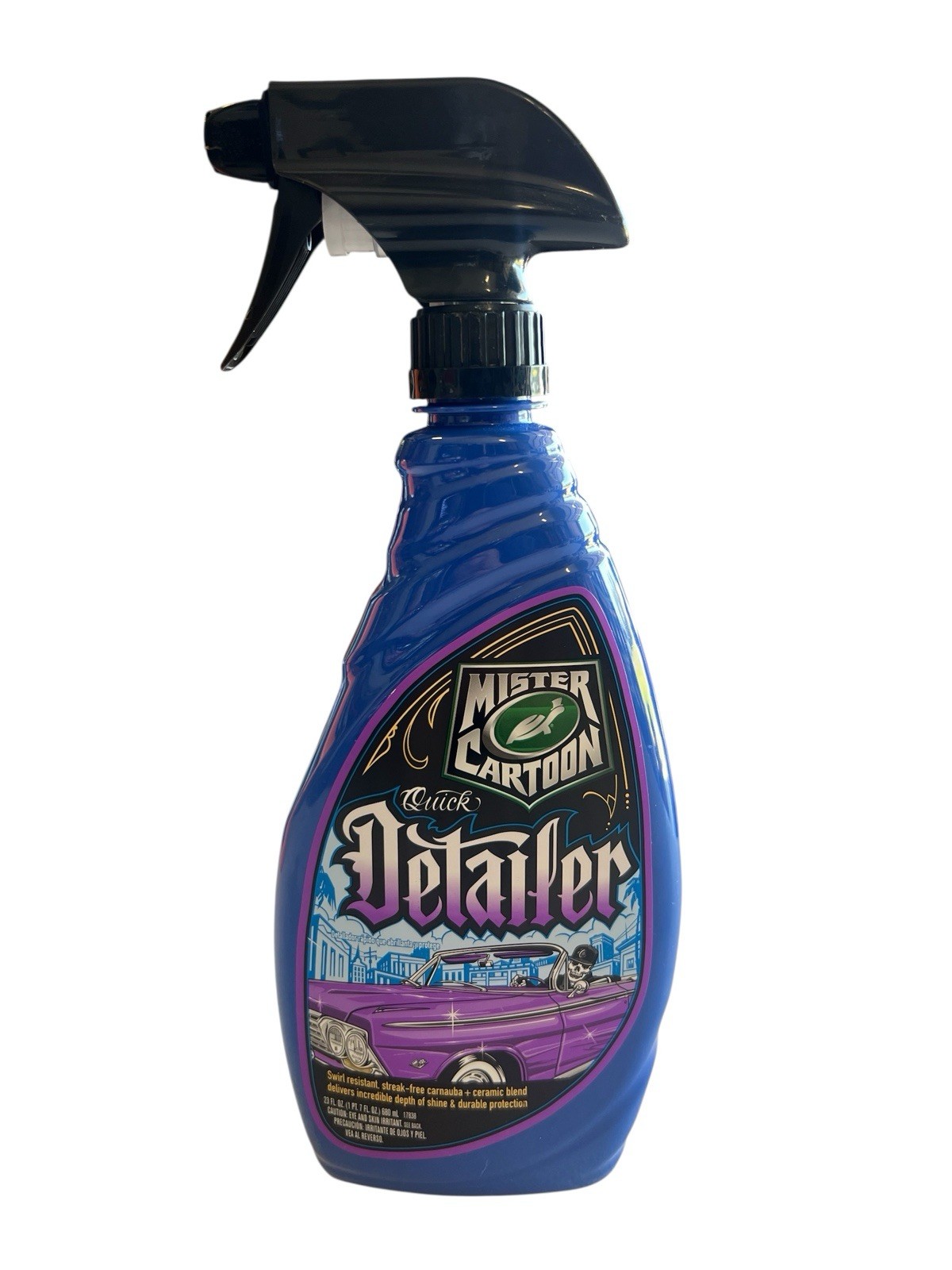 Turtlewax Mister Cartoon Quick Detailer~Swirl Resistant & Streak Free Carnauba