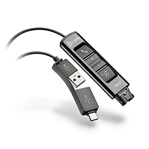 Poly DA85 USB-A/USB-C digital adapter - DA85 USB-A/USB-C digital adapter - Works