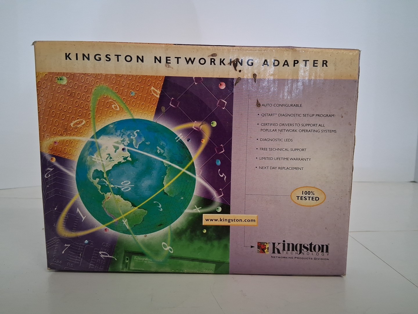 Kingston KNE100TX Ethernet Card, 9920317-001.A00