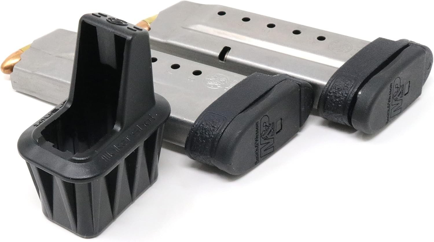 High-Quality Polymer Speed Loader for Smith & Wesson Pistol Magazines - Black