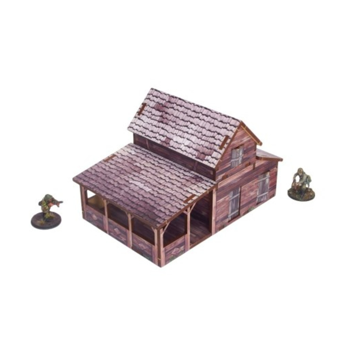 Micro Art Terrain Ostfront Village Workshop (Pre-Painted) Pack SW (New)