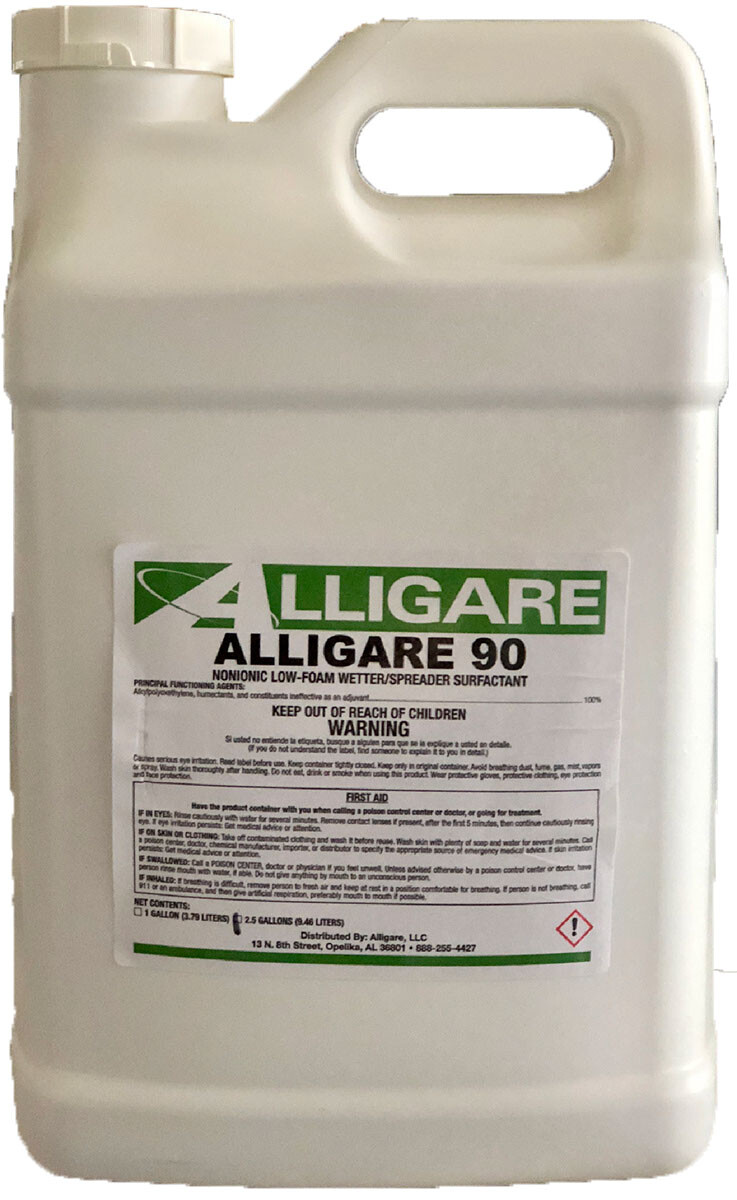 Alligare 90 - 90% Non-ionic Surfactant - 2.5 Gallons by Alligare NO SALES: CA