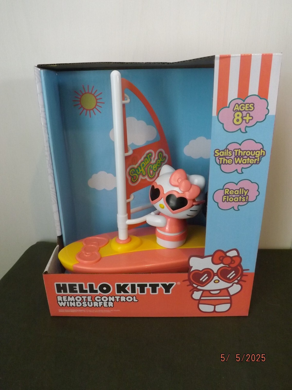 Hello Kitty Remote Control Windsurfer NEW