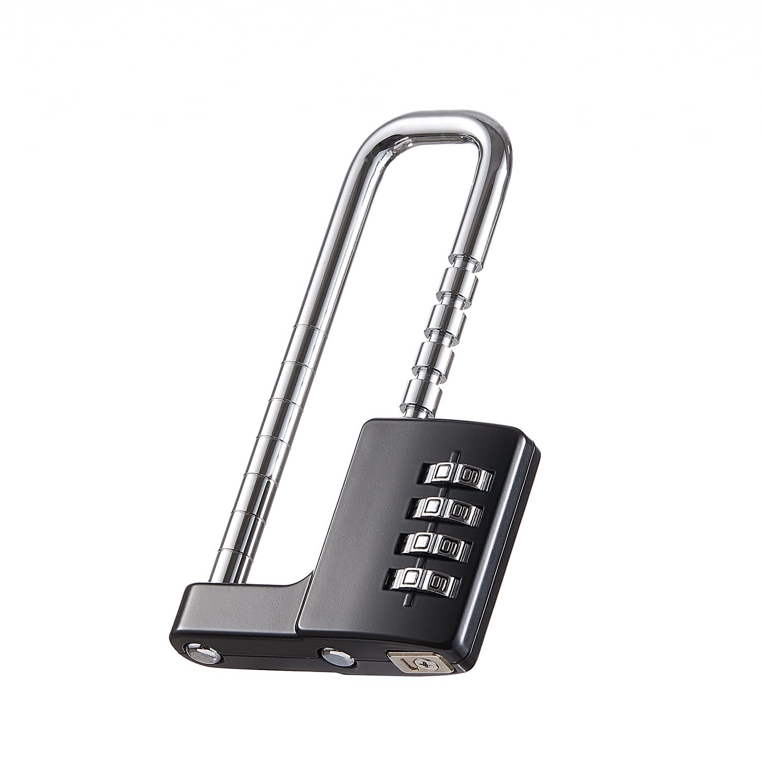 ZGSJ Cabinet Lock Work Length 1.6In 3.8In Combination Padlock,Stainless Steel
