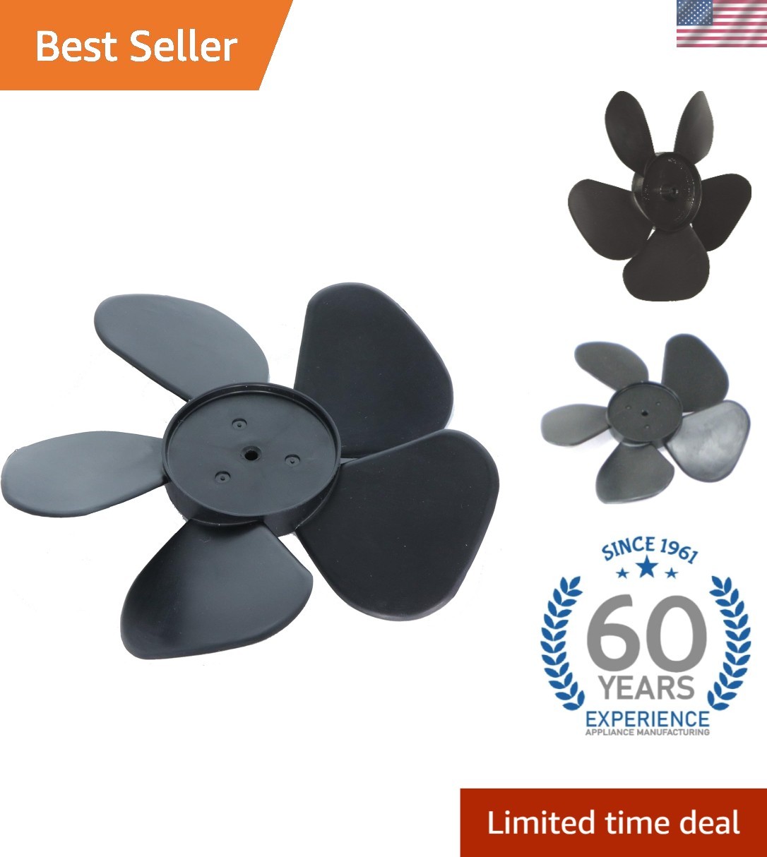 High Compatibility Fan Blade for Broan - Lightweight 2.08 oz Replacement