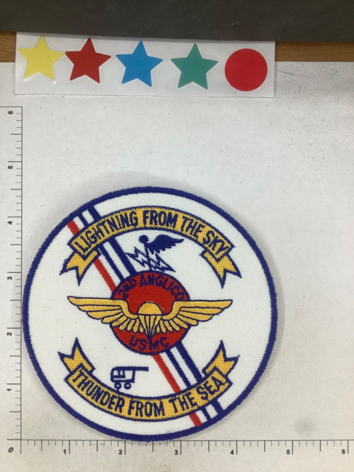 U.S.M.C.  2nd ARGLICO  FORCE RECON PATCH