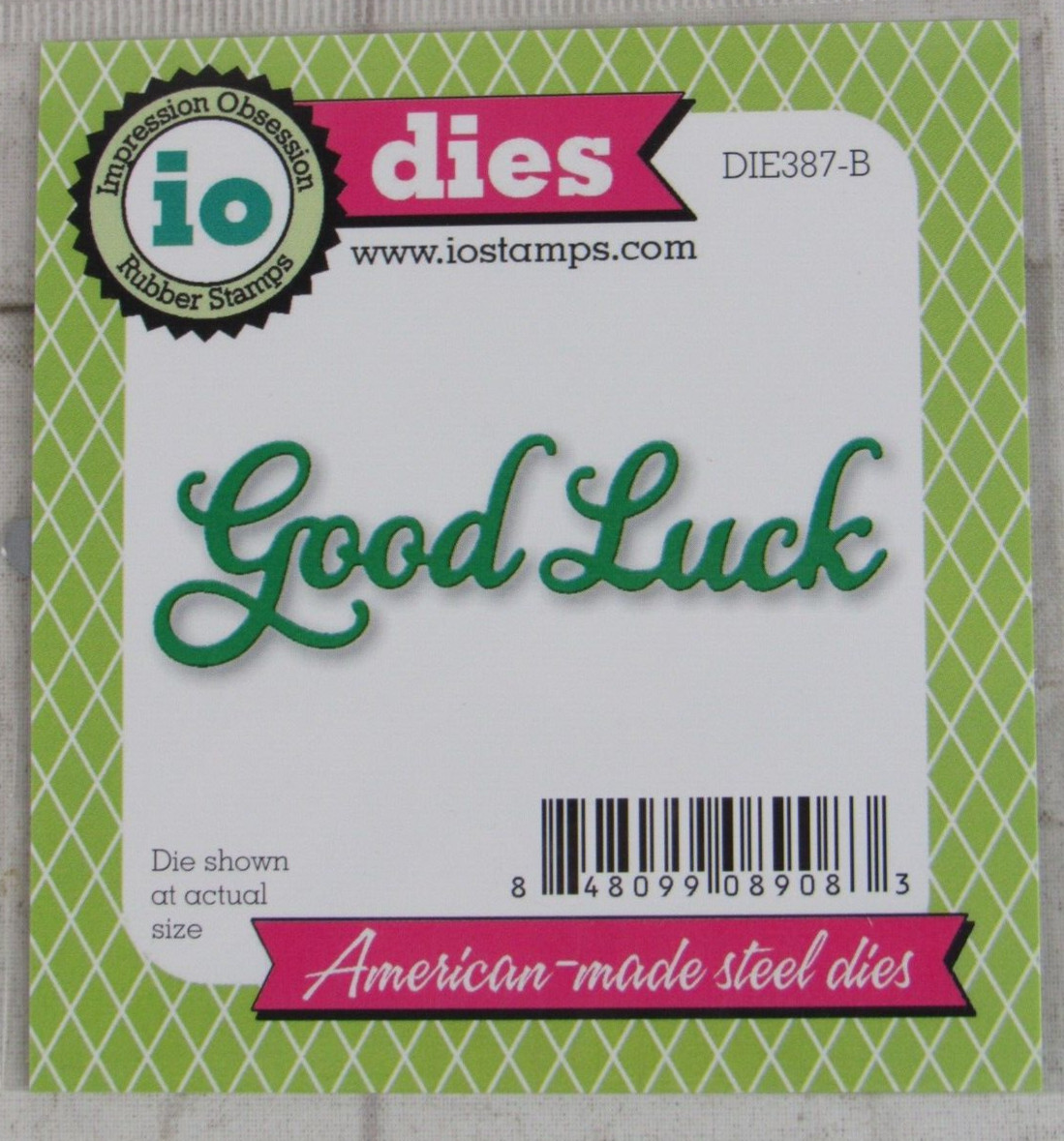 Impression Obsession Good Luck Die Cut, DIE387-B