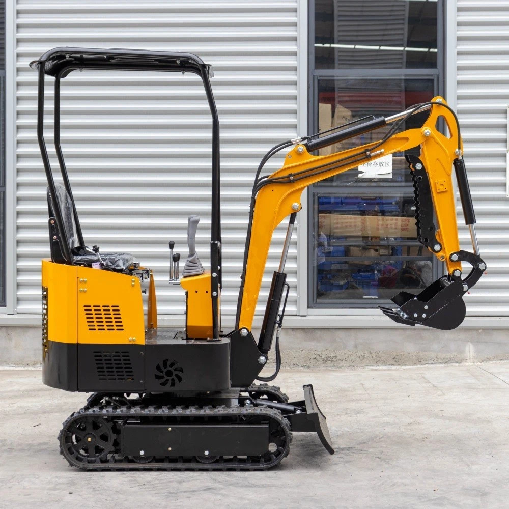 Local Pick Up One Ton Small Mini Digger Small Track Excavator with Canopy
