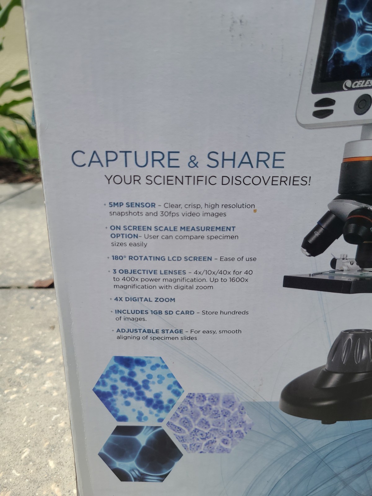Celestron LCD Digital Microscope II Brand New In Box
