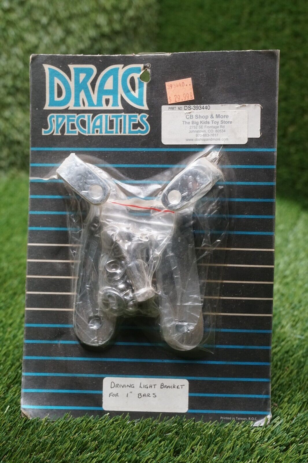 Drag Specialties Driving Light Bracket 1" Handlebars Honda Gold Wing