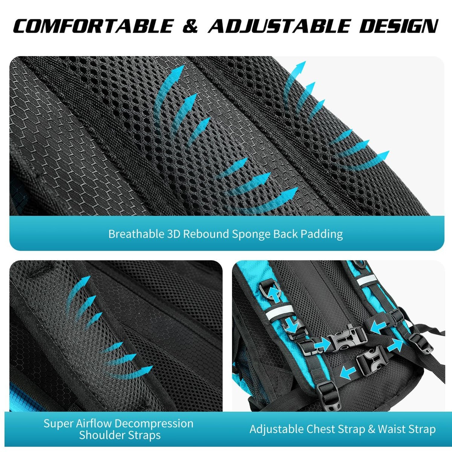 Hydration Backpack with 3L Water Bladder, Insulated Running Hydration Pack Hy...