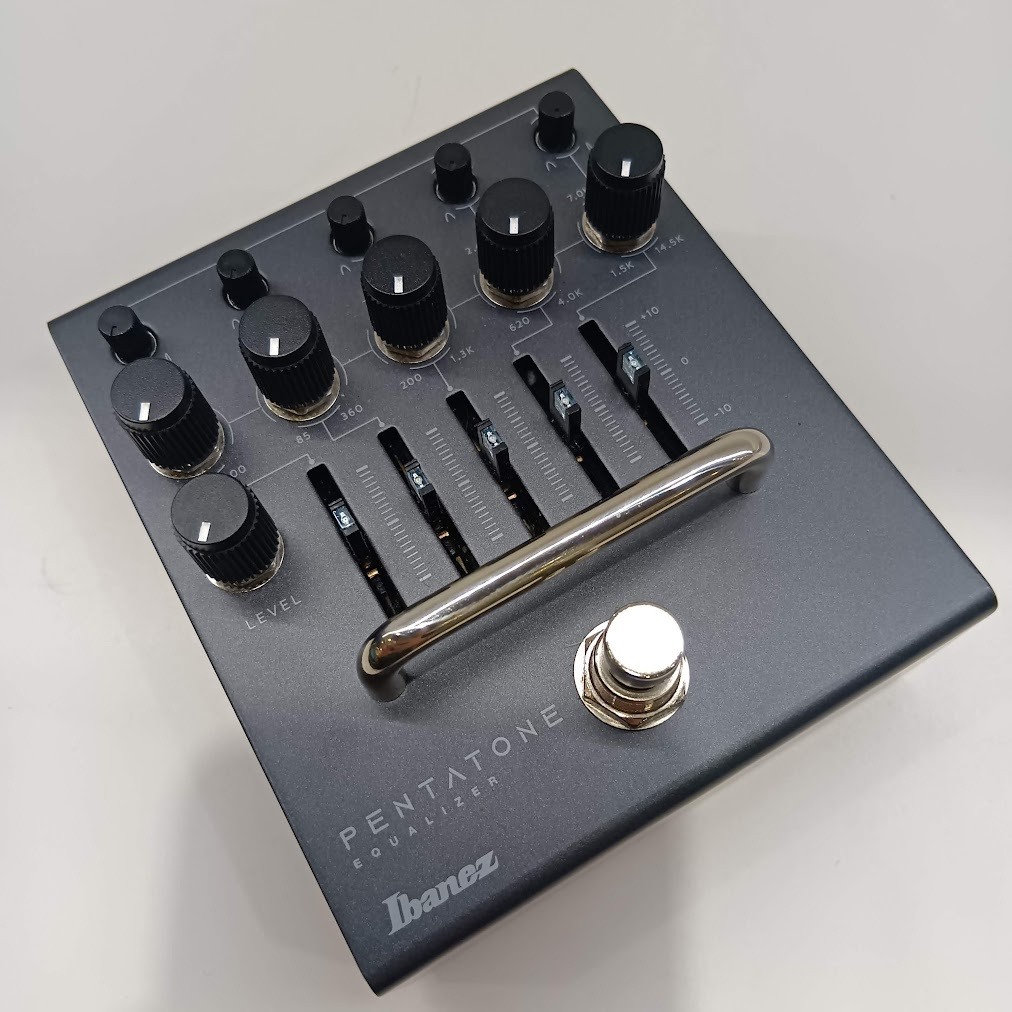 Ibanez PTEQ Parametric EQ Pedal Analog Bass Keyboard Used