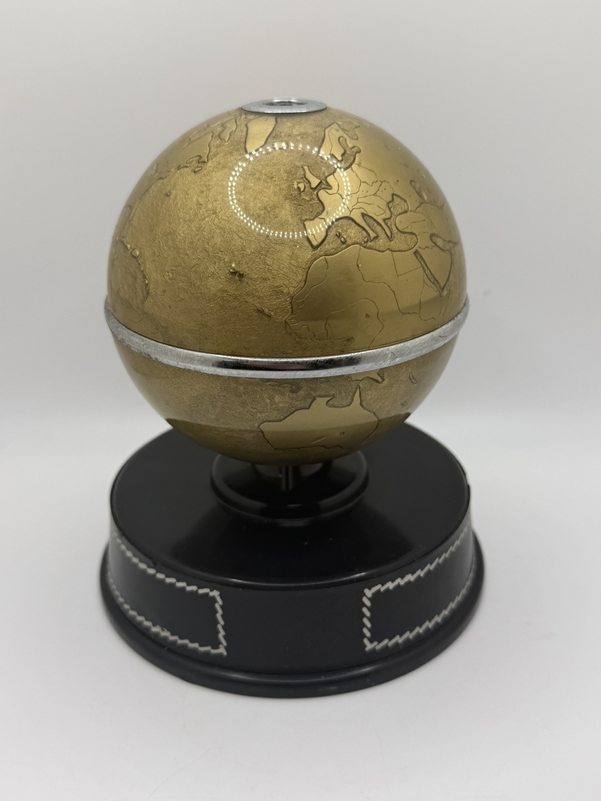 Vintage 6” Battery Powered Globe Pencil Sharpener Works Read Description